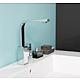 Skyline washbasin mixer tap, side operation, swivel-mounted