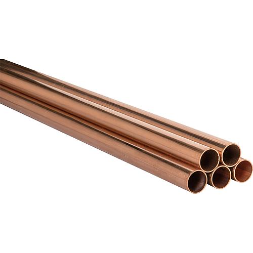 Coper pipe in sections, RAL/DVGW Standard 1