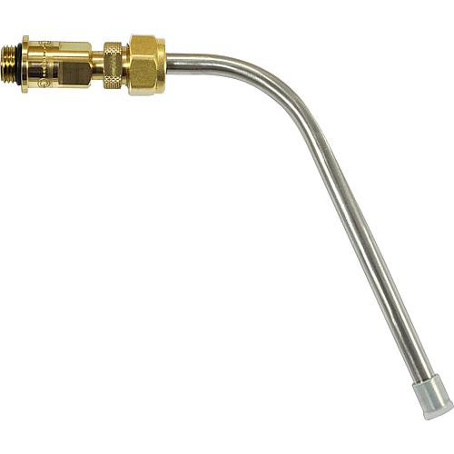 Brass sampling valve, DN 8 (1/4”) Standard 1