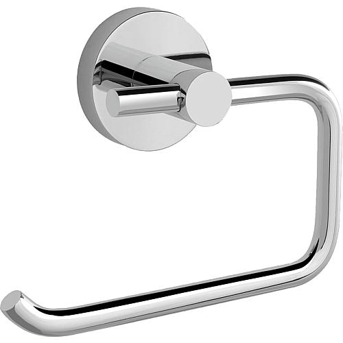 Toilet roll holder Eight, without cover, chrome-plated brass