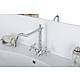 Retro washbasin mixer tap, angular, swivel-mounted