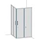 Magnetic profile corner A for glass-glass 90° I door-door Standard 5