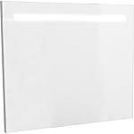 Mirror with illuminated trim, 
900 mm width