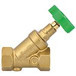 WS free-flow valves made of forging brass, without draining