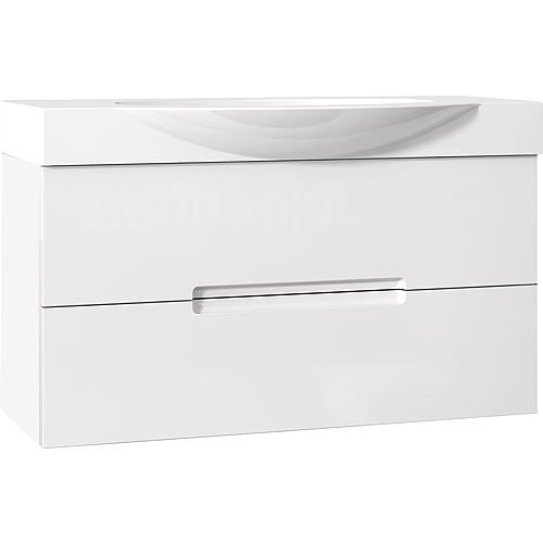 Washbasin base cabinet Emila with cermic washbasin Standard 1