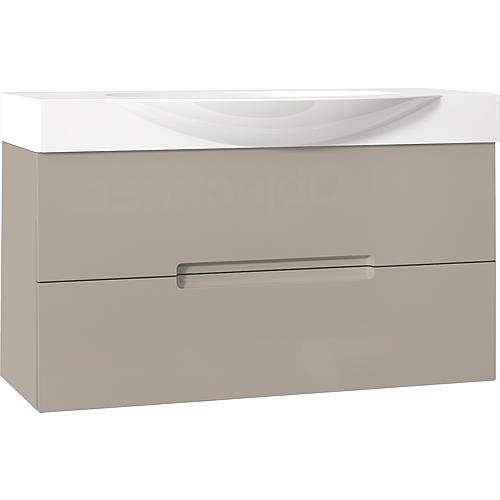 Washbasin base cabinet Emila with cermic washbasin Anwendung 1