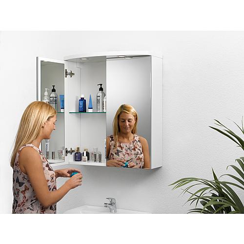 Mirror cabinet Etana with LED lighting Anwendung 4