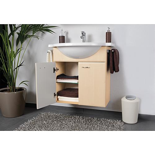 • Washbasin base cabinet Etana with washbasin made of cast mineral composite Anwendung 5