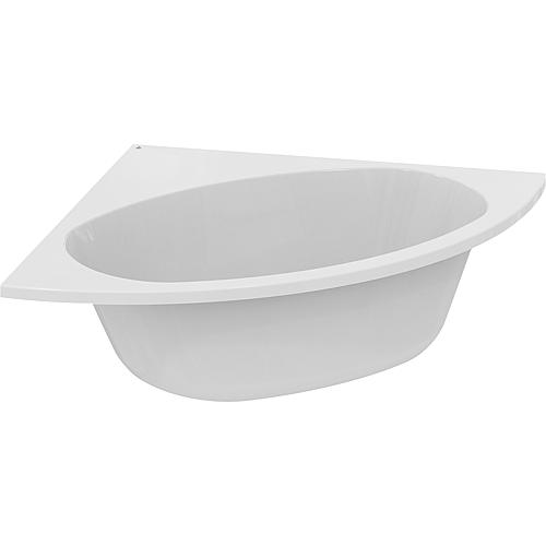 Epuk corner bathtub 1500x465x1500 mm Capacity: 295 litres Acrylic, white