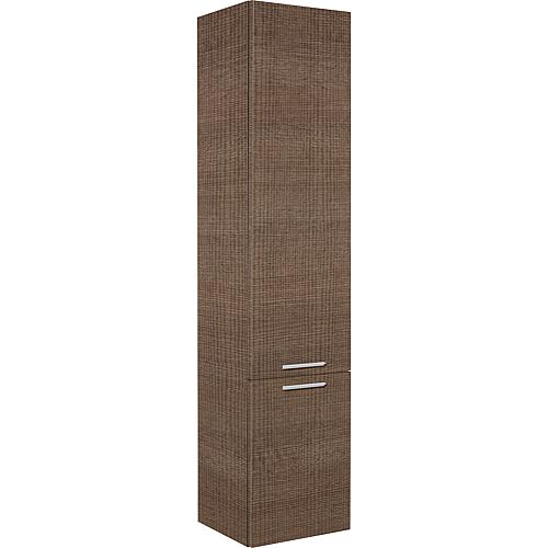 Tall cabinet series MBK, 2 doors Tranche brown, left stop 350x1625x370 mm