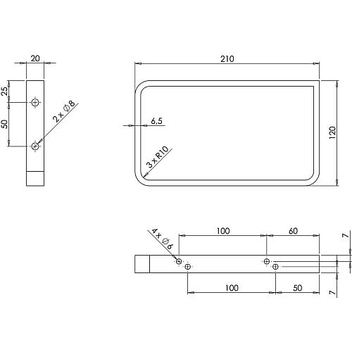 Wall bracket Standard 2