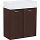 Washbasin base cabinet with washbasin made of cast mineral composite Standard 4