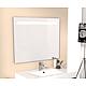 Mirror with illuminated trim, 
900 mm width Anwendung 1