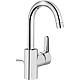 Connect Blue washbasin mixer, tall design Standard 1