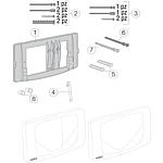 Spare parts for Angel 2-volume push plate