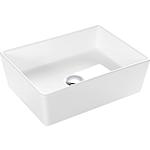 Happy Hour surface-mounted washbasin, with corners