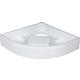 Suitable bath support for shower tray Exton, quarter circle Standard 1