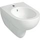 Geberit Renova wall-mounted bidet, white, WxHxD: 350x340x550 mm