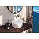 Happy Hour surface-mounted washbasin, round Anwendung 1