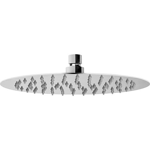 Rumba overhead shower, polished stainless steel, round Standard 1