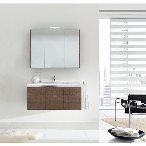 Enovi bathroom furnishing set, with 3 revolving doors Standard 4