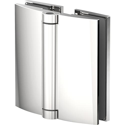 Farfalla corner shower cubicle, 2 folding doors, 2-part Anwendung 5