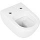 WC supsendu V+B Subwax 2.0, sortie horizontale, 375x565mm, blanc