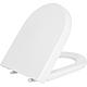 Toilet seat V+B Subway 2.0 Standard with quick release, stainless steel hinge