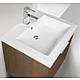 Bathroom furniture set EKRY series MBK matt white 1 drawer