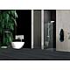 Porte de douche en nicheFarfalla, 1 porte pivotante Standard 1