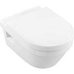 Combi-Pack V&B Architectura wall-mounted flushdown toilet, rimless + WC seat Softclose, white