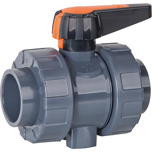 PVC-U glue fitting ball valve Standard 1