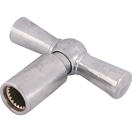 Socket wrench with sanitary toothing