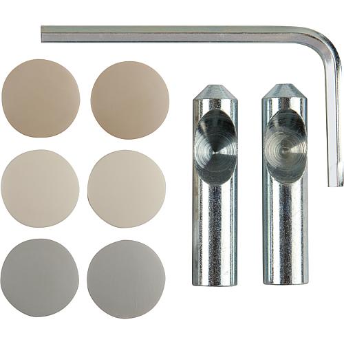 Fitting kit for wall toiler and wall bidet Subway Standard 1