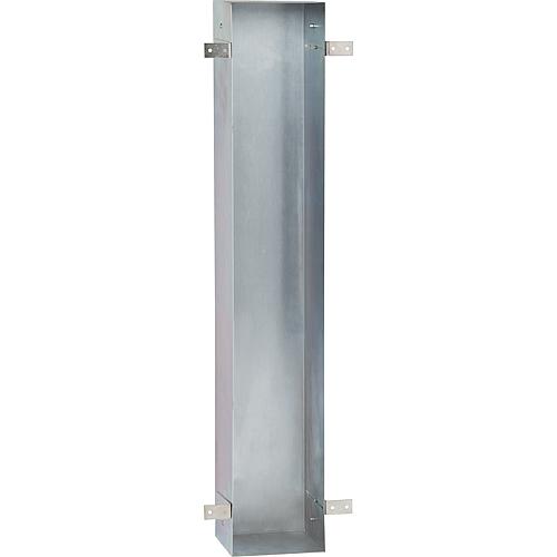 Steel installation frame for toilet wall container, W x H x D: 168x950x165 mm