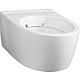 WC suspendu mural Geberit ICon raccourci, sans rebord, lxhxp: 355x490x330mm, blanc