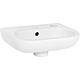 Hand washbasin Duravit D-Code 360 mm, with overflow, 1 tap hole on the right, white