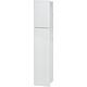 WC built-in container Flat height 950 coated white inside, 2 doors white, right