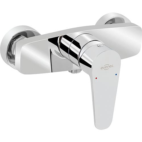 Surface-mounted shower mixer Emirja, projection 112 mm, chrome