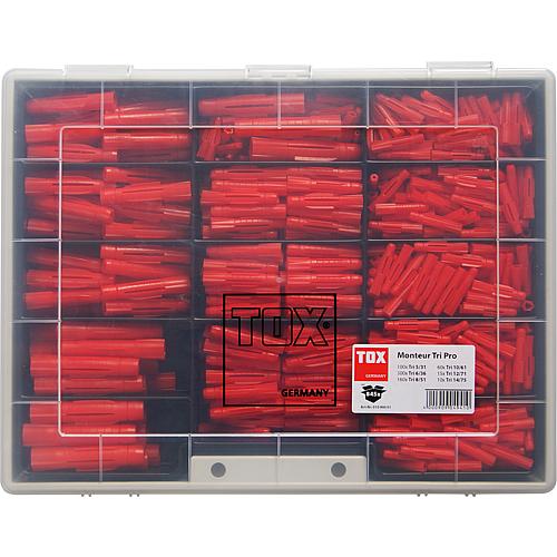 All-purpose dowel assortment TRI 845 pieces Standard 1