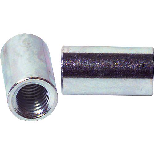 Round screw muff, galvanized Standard 1