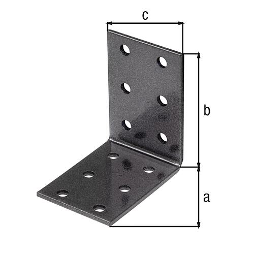 Perforated plate angle 60 x 60 x 40 mm Anwendung 1