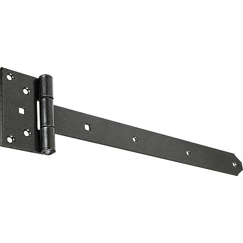 Bar hinge DURAVIS⌀ 391/59 x 103 mm, material: Steel, blue galvanised, surface: black-diamond