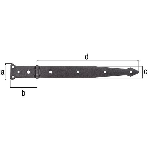 Werfgehänge 302/77 x 48 mm Anwendung 1