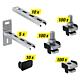 Advantage package Mounting rails FLS with accessories, 325 pieces Standard 1