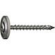 Sheet metal screw, SPAX® with seal, stainless steel A2, Ø 4.5 mm, washer 15 mm Standard 1