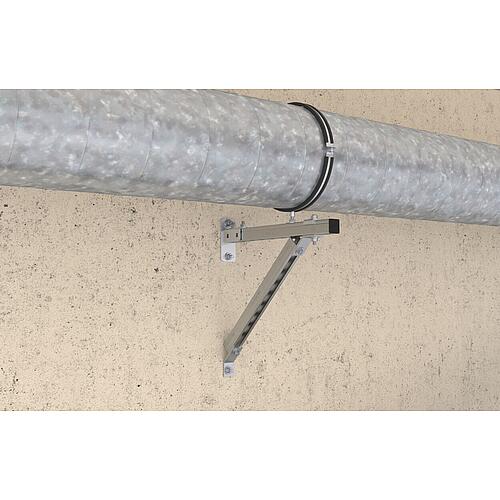 Ventilation clamp LGS M8/M10 galvanised