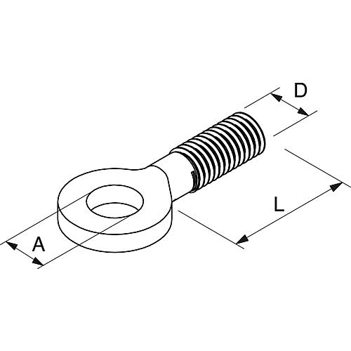 fischer eye screw Standard 2