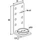 Duct holder L shape