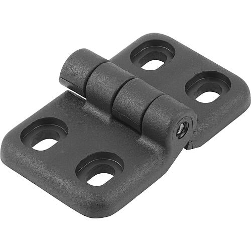 Plastic hinges KIPP with slotted holes Standard 1